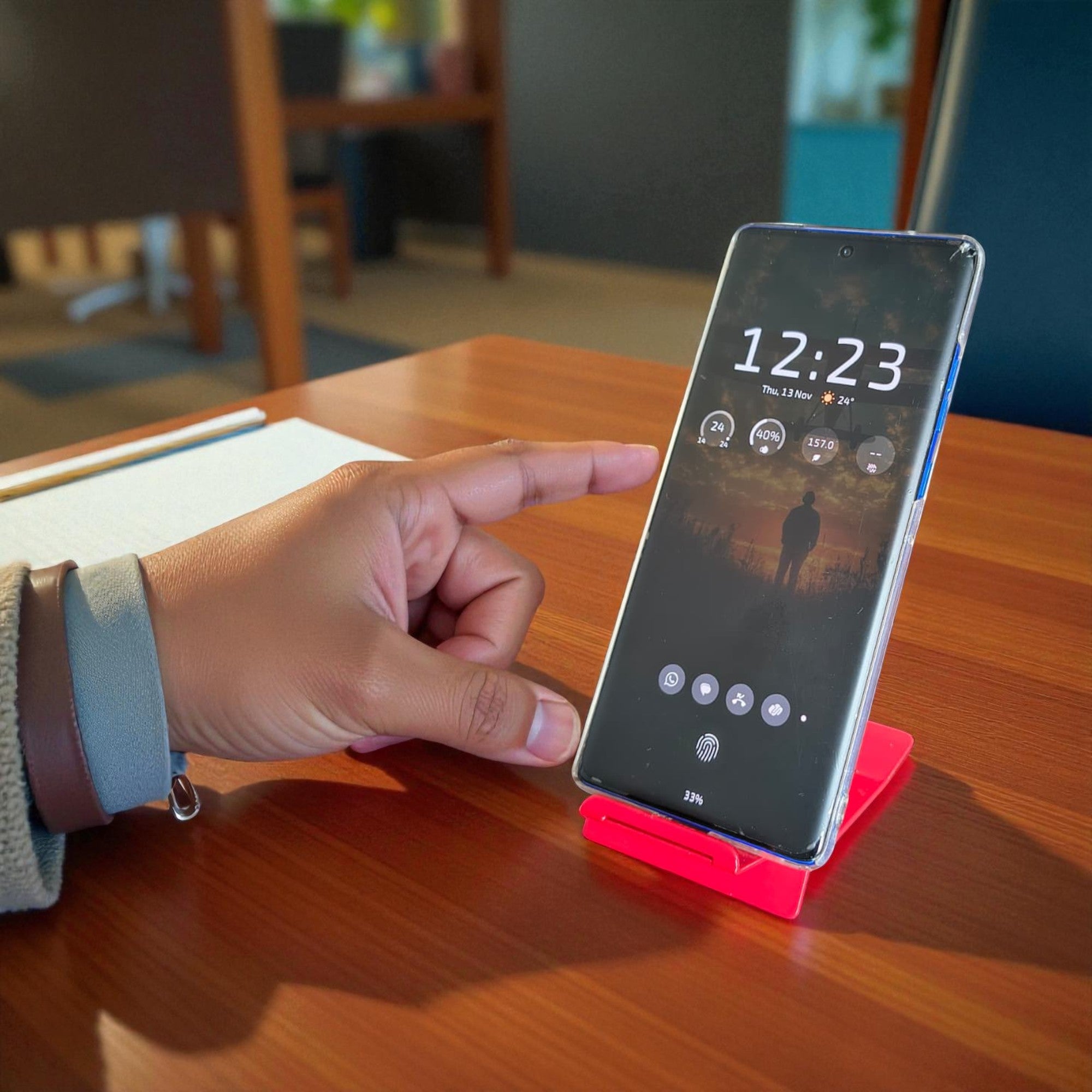 WAYHOME Mobile Stand | Mild Steel Phone & Tablet Stand