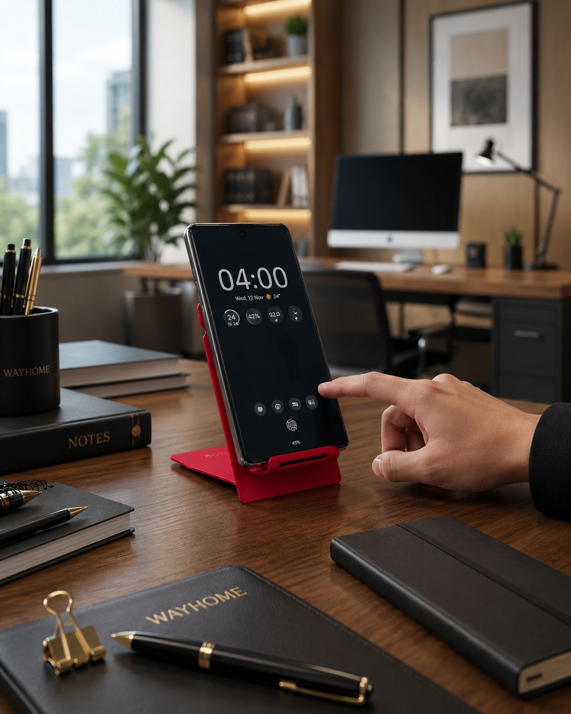 WAYHOME Mobile Stand | Mild Steel Phone & Tablet Stand